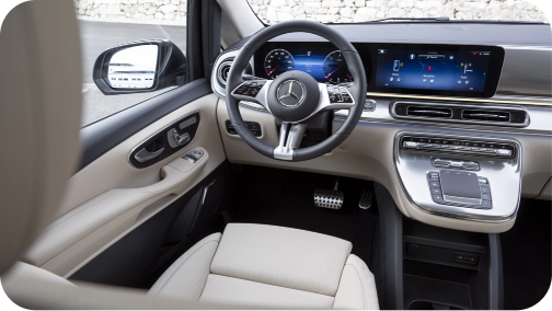 Mercedes-Benz V-Class interior 1